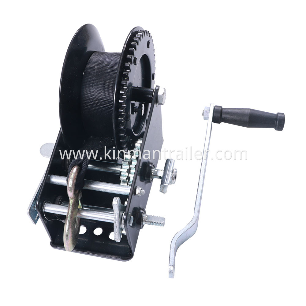 Heavy Duty Hand Winch With Strap